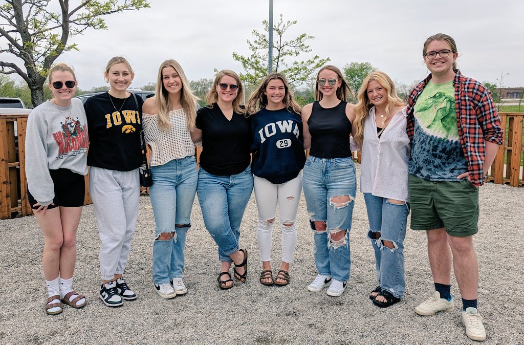 First year in the books for the PACS lab. So proud of these #survonc professionals in training. Thank you for joining and being the best team, excited to see us grow 💪🏻🏋🏼‍♀️🏋🏽‍♂️🏋🏽@UIowaHHP <a href="/UIowaCancer/">UI Holden Comprehensive Cancer Center</a>