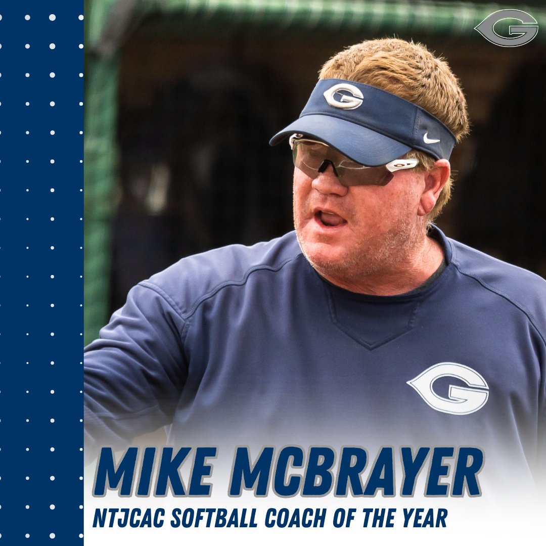 gclvsoftball's tweet image. COACH OF THE YEAR 🫡 @mcbrayer1mke 

Congratulations to Coach McBrayer for earning the title of NTJCAC Softball Coach of the Year!