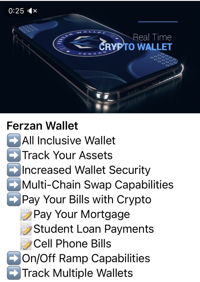 palaniselvampvi's tweet photo. @MrBigWhaleREAL @FerzanToken
Crypto Wallet release soon , currently at last phase of testing.
Get in early.
#ferzan #ferzantoken https://t.co/E3t5bBjqGh