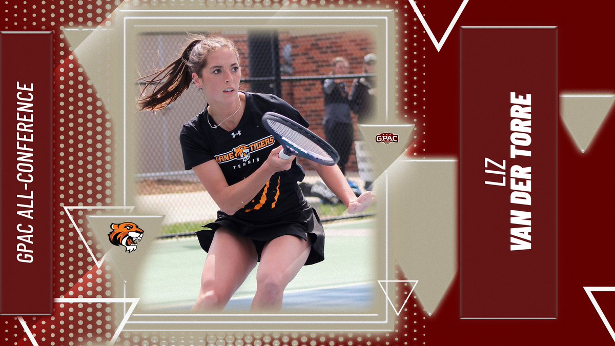 DoaneAthletics's tweet photo. Congrats to #DoaneWTennis for placing six players on the All-GPAC list for 2023!

Playing at the top of the lineup were Ava Macke, Liz van der Torre, and Ashlyn Kucera https://t.co/TSFsv8RNFY