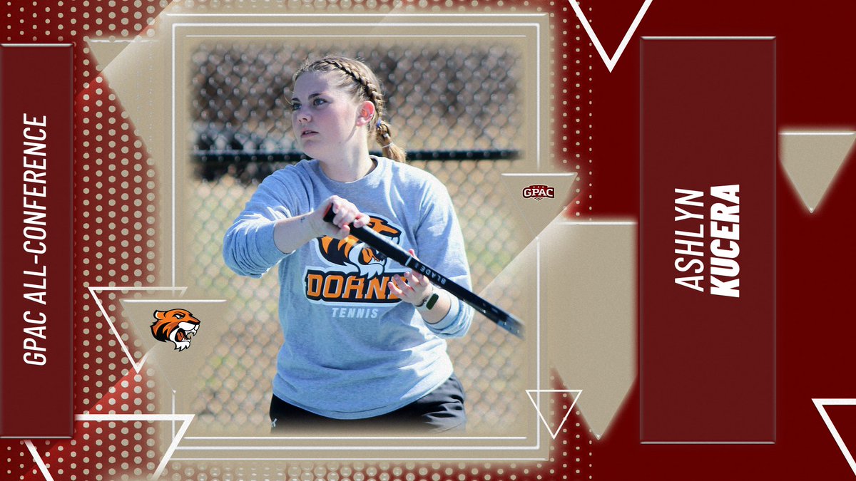 Congrats to #DoaneWTennis for placing six players on the All-GPAC list for 2023!

Playing at the top of the lineup were Ava Macke, Liz van der Torre, and Ashlyn Kucera