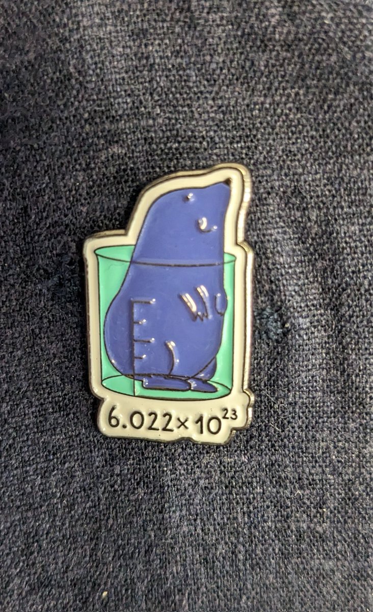 A very cool and thoughtful gift from some of my Y13s #MrMole