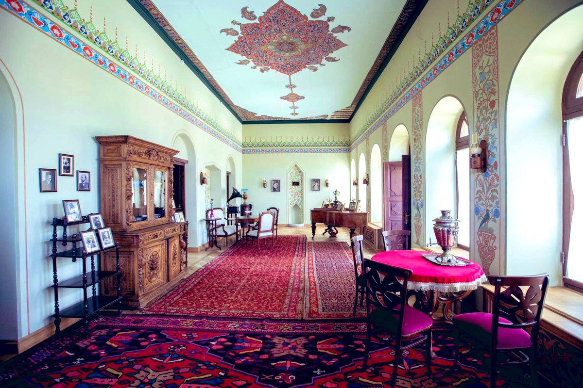 House of Mehmandarovs (built in 18th century) beautifully restored in liberated #Shusha, #Azerbaijan. Because the rightful owners are back.