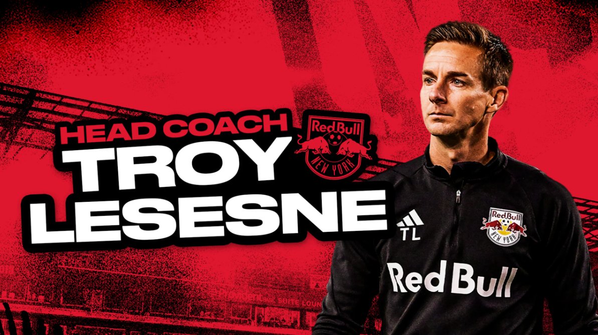 Career GOOAAALLSS!!!!! ⚽️
@collegeofcharleston and <a href="/cofccomm/">COFC COMM</a> alum, Troy Lesesne has been named Head Coach of the <a href="/NewYorkRedBulls/">New York Red Bulls</a> for the remainder of the 2023 MLS Season!!!