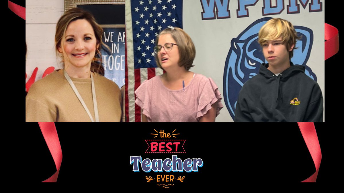 PiedmontMSNC's tweet photo. Mrs. Woods received a shout out this morning from Carson Cox who said she is an excellent teacher and someone you can trust. Thank you, Mrs. Woods, for all you do for our students. #PdMSRocks @aghoulihan @ucpsnc #TeacherAppreciationWeek2023 https://t.co/9HdalY1kBn