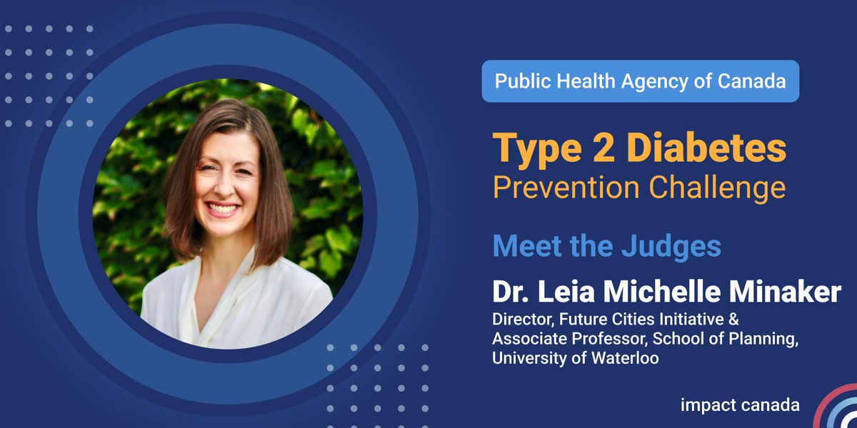 Impact Canada (@impact_innoven) on Twitter photo Introducing <a href="/LeiaMinaker/">Leia Minaker</a>, Director of Future Cities Initiative & Associate Professor at <a href="/UWaterloo/">University of Waterloo</a>.
Leia's research focuses on:
🍎 food systems
🧠 youth mental and physical health
⚖️ health equity
#ImpactCanada ow.ly/LomF30svge0 Introducing <a href="/LeiaMinaker/">Leia Minaker</a>, Director of Future Cities Initiative & Associate Professor at <a href="/UWaterloo/">University of Waterloo</a>.
Leia's research focuses on:
🍎 food systems
🧠 youth mental and physical health
⚖️ health equity
#ImpactCanada ow.ly/LomF30svge0