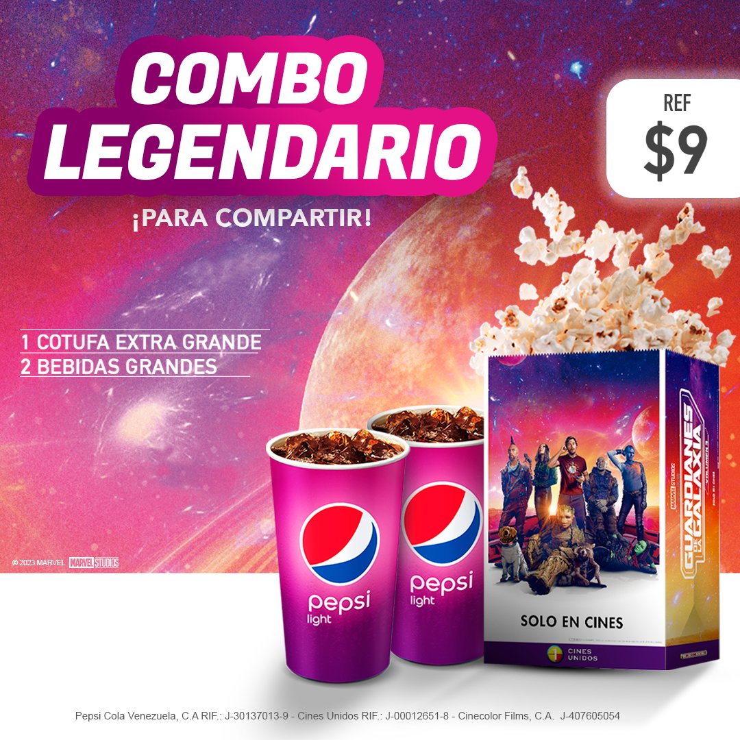 Cines Unidos tweet media