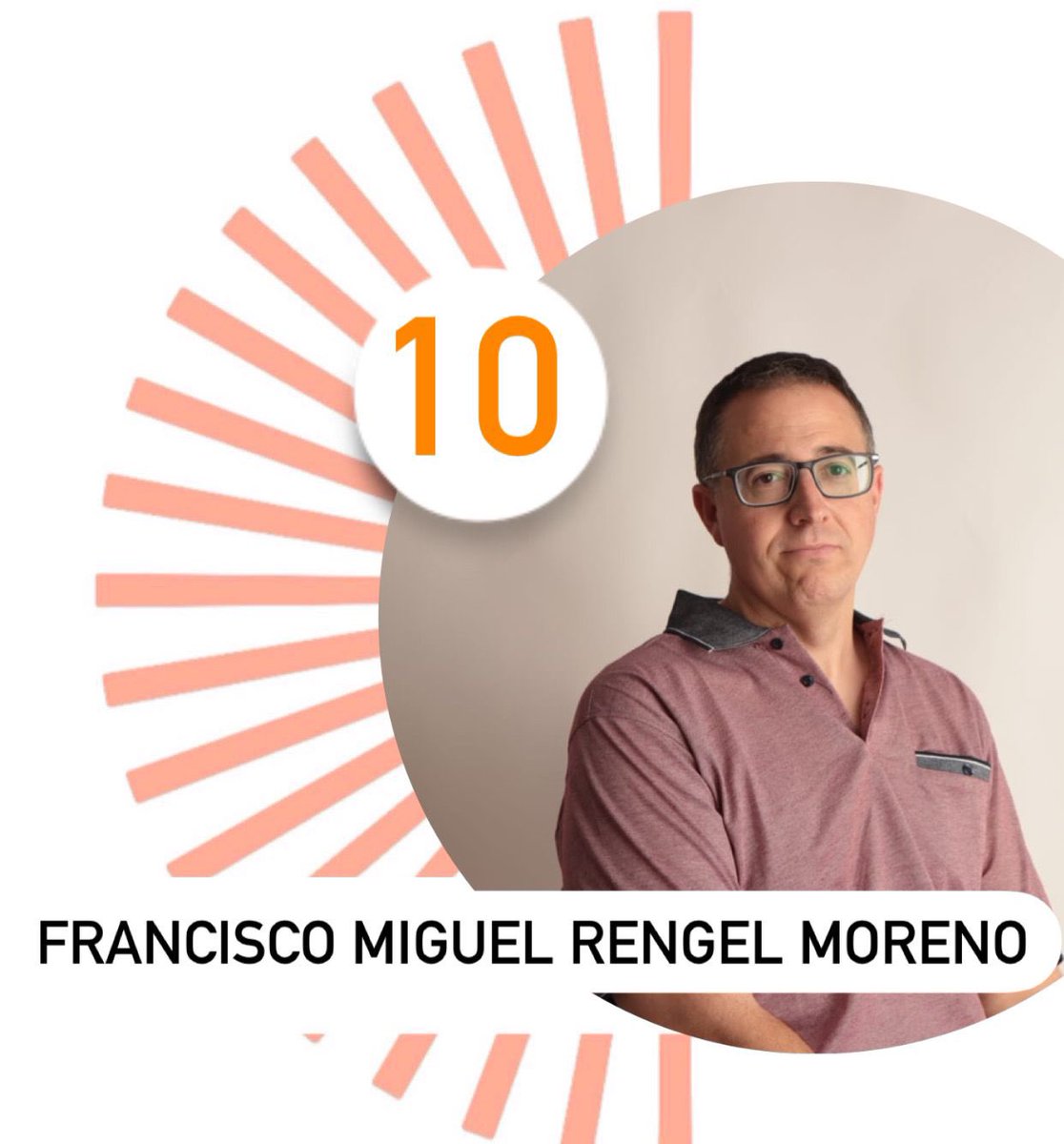 Cs_Alora's tweet photo. PRESENTACIÓN DE CANDIDATOS | Seguimos con nuestro número 10 Francisco Miguel Rengel Moreno. https://t.co/cakCXK04PP