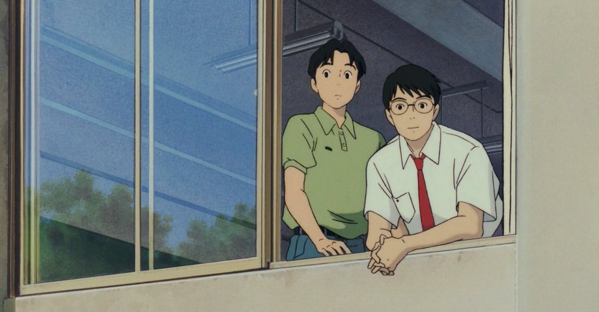 saebitboys's tweet photo. this and ocean waves being studio ghibli’s almost gay movies https://t.co/2ZJjK6OPW1