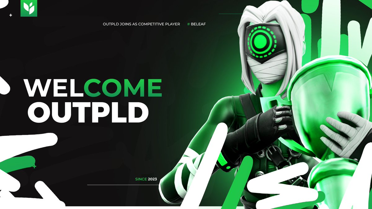 LeafEsp's tweet photo. ☘️ We are happy to announce the @outplayed100  join in the leaf roster ☘️ https://t.co/seOeOdnXr7