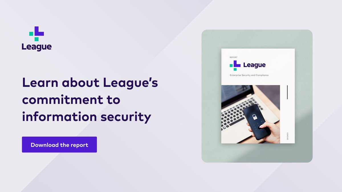 League’s #healthcareCX platform maintains certifications, security protocols, and compliance requirements to protect personal information and #healthdata. Learn more ➡️ bit.ly/415t2km

#HealthIT #HealthcareSecurity