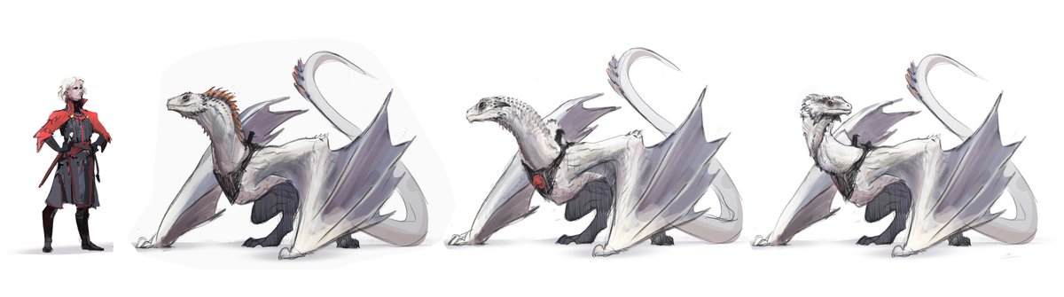 「House of the Dragon Concept art by Kiril」|IAMAGのイラスト