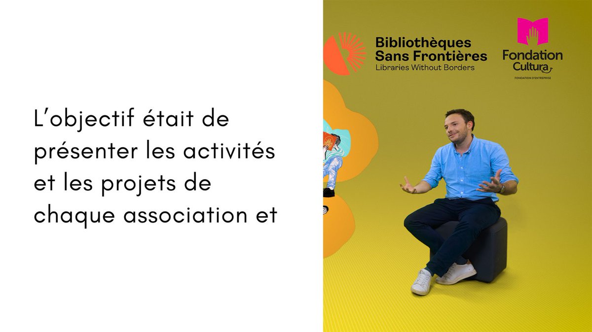 La Fondation Cultura dévoile progressivement des vidéos qui mettent en lumière son partenariat avec des acteurs associatifs de terrain qui œuvrent pour élargir l’accès à la culture.

#lamaisondubonheur #productionaudiovisuelle #france #fondationcultura #humanemotioninmotion