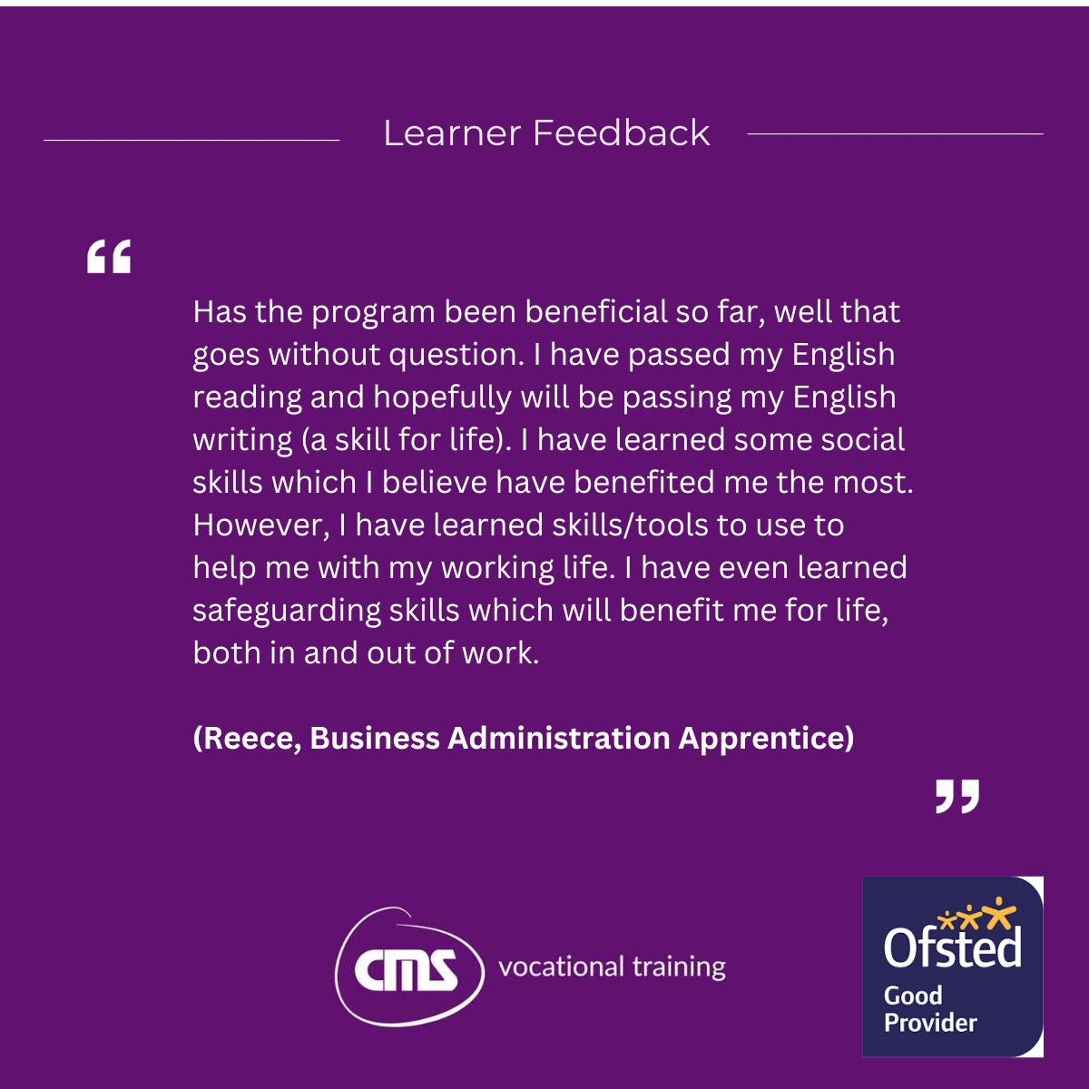 cmsvoc's tweet image. Ready to lead a successful team? Our Leadership and Management apprenticeships equip you with the skills needed to excel as a leader. Contact us today to learn more. #LeadershipAndManagement #CareerAdvancement #CMSVocationalTraining #Apprenticeships