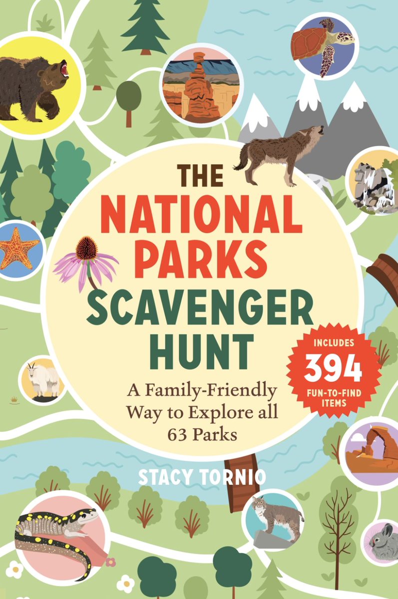 HachetteUS's tweet photo. @JoeIdeTweets The National Parks Scavenger Hunt by Stacy Tornio (@stacytornio) https://t.co/0wQkvh8B3Y https://t.co/gpSDWUnnZE