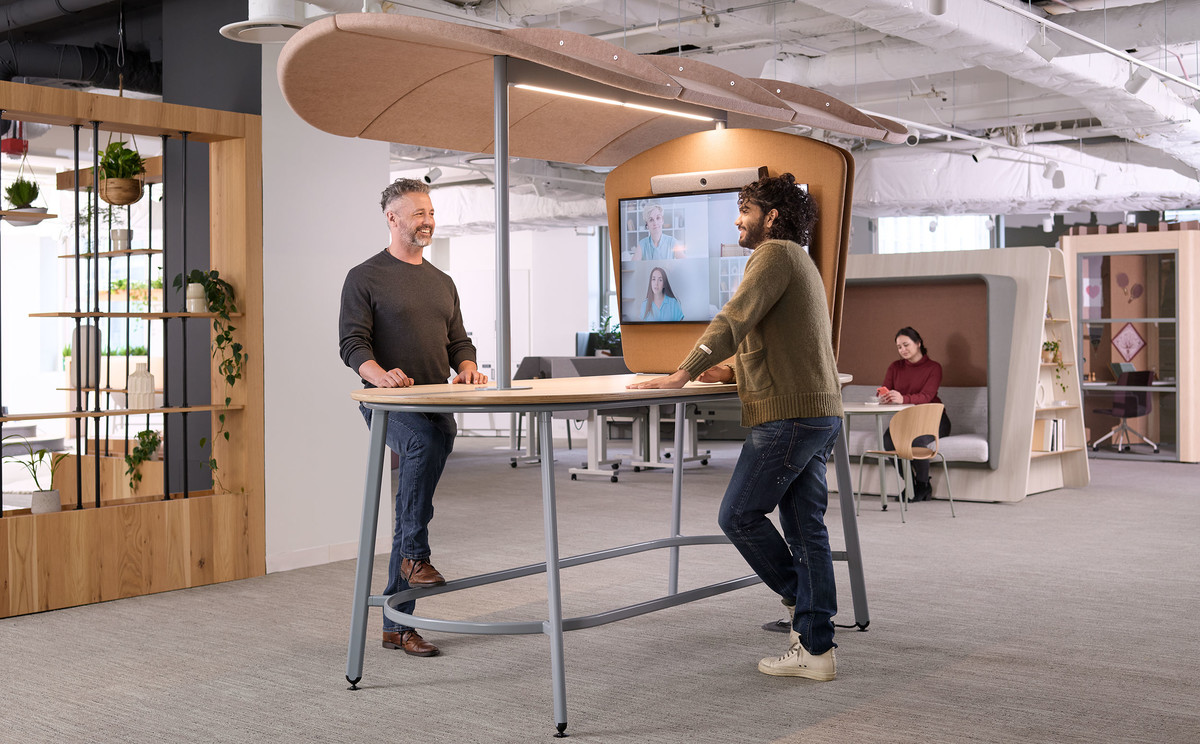 StrongProjInc's tweet image. Want to stay ahead of the game in the ever-changing business world? Prioritize workplace flexibility with a flexible office design. Learn more: strongproject.com/office-furnitu… #flexibledesign #workplaceflexibility