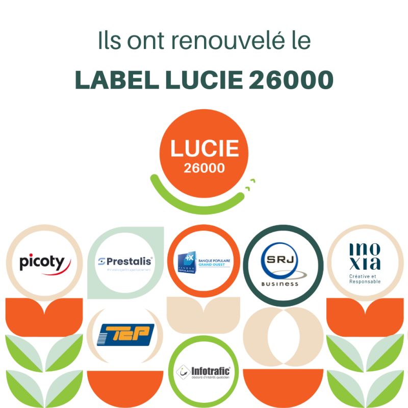 Infotrafic's tweet photo. Infotrafic confirme le renouvellement de son label #RSE Lucie 26000 pour 3 ans ! 🥳 https://t.co/3fix6tWsZQ