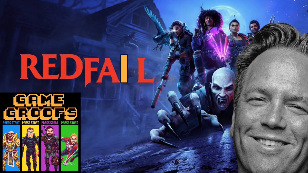 GoodnightGroofs's tweet photo. On this week's episode of Game Groofs, we ask each other if Phil Spencer is still at Xbox come July 1, 2024.

What do you think? https://t.co/KYERlWSLee