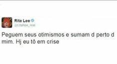 danilo_sanches's tweet photo. Grandes tweets de Rita Lee https://t.co/5rTzofKMpW
