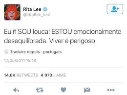 danilo_sanches's tweet photo. Grandes tweets de Rita Lee https://t.co/5rTzofKMpW