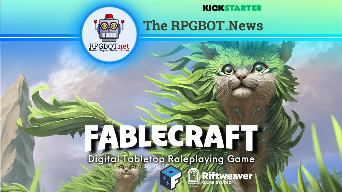 RPGBOTDOTNET's tweet photo. Fablecraft Digital Tabletop RPG from Riftweaver Game Design Studio - https://t.co/ISp0tWUjgb S3E37

We discuss the unique experienced offered by a digital-first TTRPG with a purpose-built virtual tabletop, then we dig into the mechanics of the game itself.

🔗⬇️ https://t.co/BMbxelWkhv
