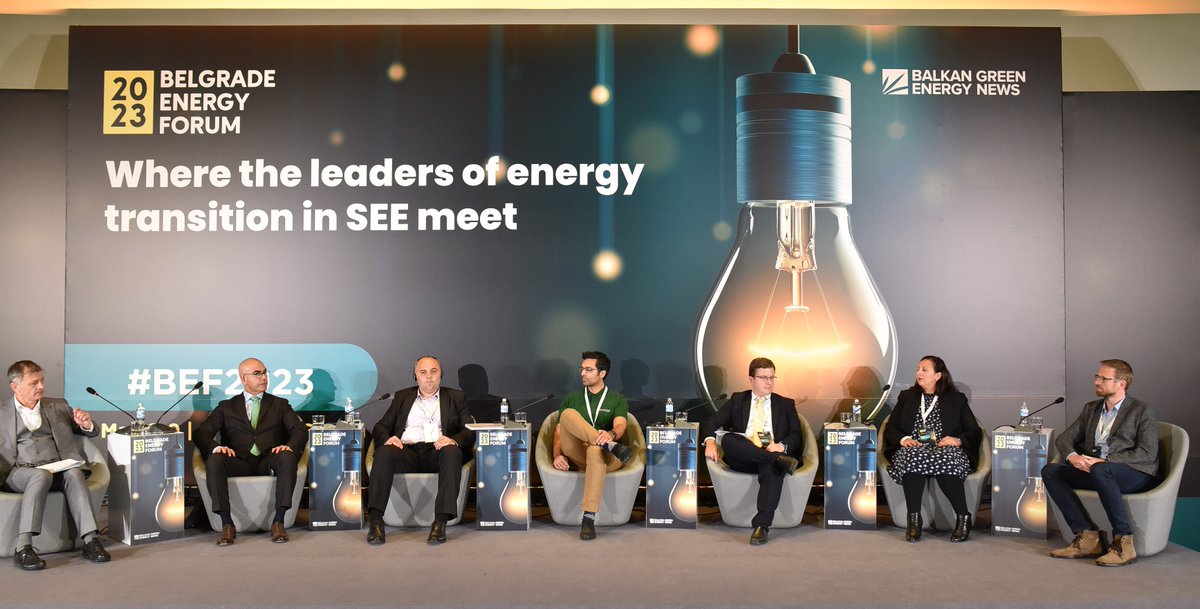tap_pipeline's tweet photo. 'The past year, we have leveraged the asset's operating conditions to address #Europe’s #energy challenges and we have developed commercial products, increasing our short-term capacity', said Vugar Veysalov, TAP’s Head of External Affairs, #BelgradeEnergyForum #BEF2023 https://t.co/W9i1eylqDz