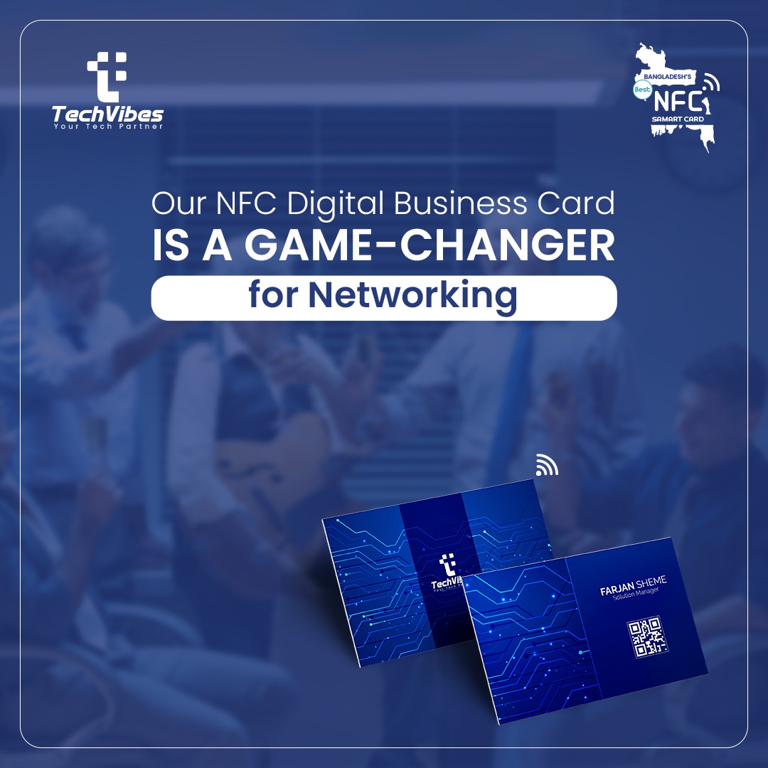 techvibesbd's tweet image. Our NFC Digital Business Card is a game-changer for networking events and conferences. Simplify the process of exchanging contact information and focus on building relationships. 🤝
#nfc #nfctechnology #nfccard #businesscards #smartcard