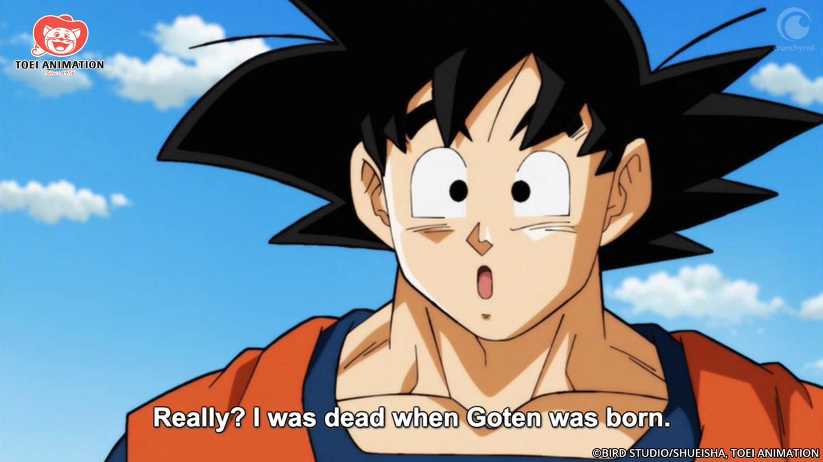 Sony's tweet photo. Happy Goku Day! A character that is truly one of a kind 😂 

Stream the Dragon Ball franchise on @Crunchyroll for all of your favorite Goku moments 💥 https://t.co/NnFyoBU3mK