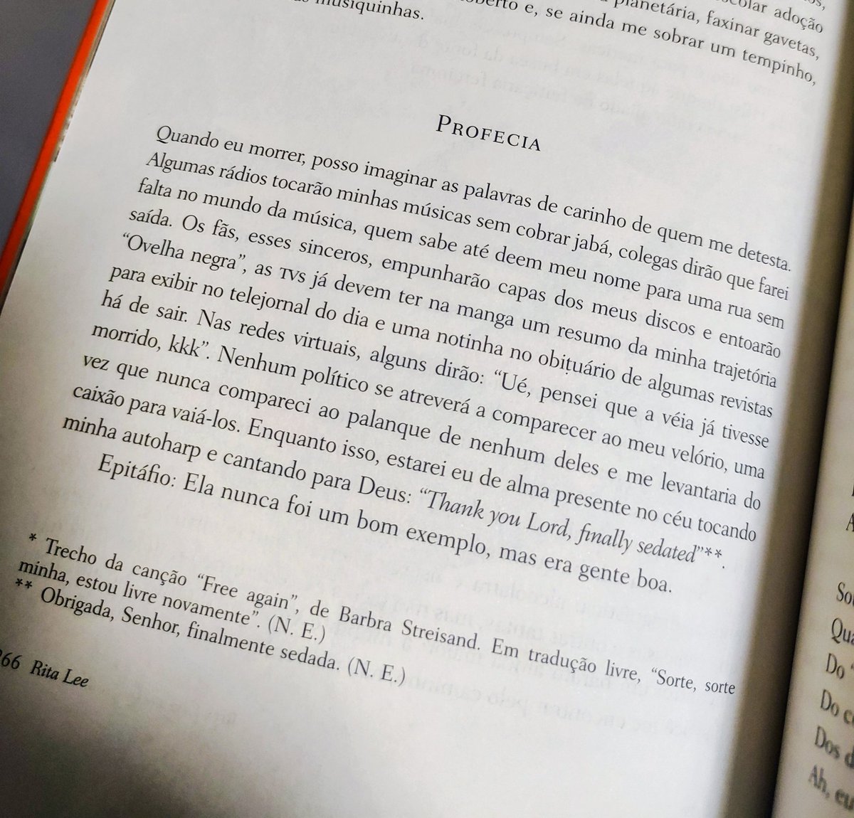 RafaelGonfe's tweet photo. A artista mais vanguarda deste século se encantou. Rita Lee vira um estado de espírito. Sempre que for preciso revolucionar, dizer o que precisa ser dito, romper as barreiras da caretice, é preciso invocá-la. Sua arte e sabedoria ficarão entre nós. Rita permanecerá. https://t.co/6hX40QO9hS