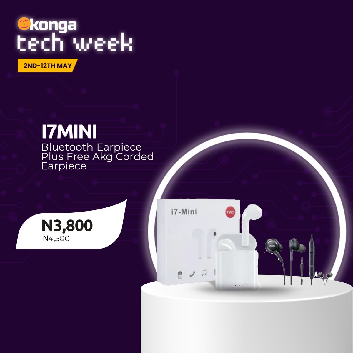 ShopKonga's tweet photo. Treat yourself to something truly amazing during these sales.
-
Shop now while the offer lasts.
-
Visit : https://t.co/JYLIzi1lkB to shop.
.
.
.
#Kongatechweek #techsales #shop konga #marketplace #shopping https://t.co/DeuT8yN0YP