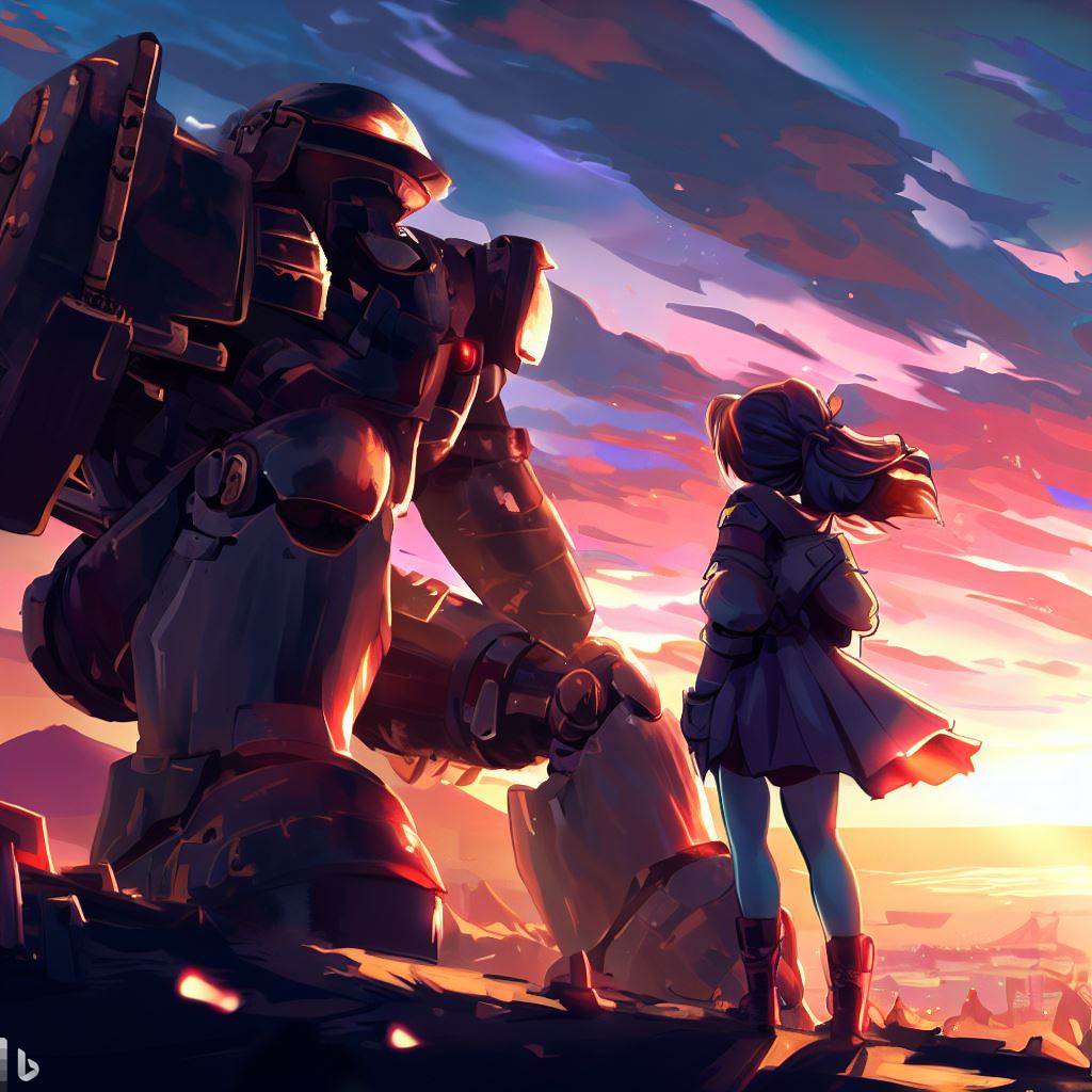 Descon593's tweet photo. Una  sola  palabra  puede ser el principio de todo..
#create #imaguine #AI #anime #robot #FPS #realidadevirtual https://t.co/qBw4MUVG7g