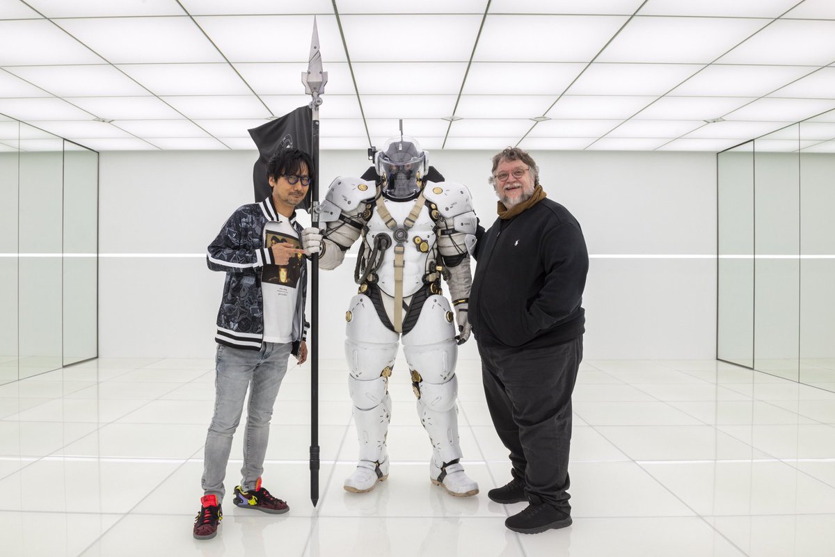 HIDEO_KOJIMA_EN's tweet photo. With @RealGDT 👍 https://t.co/JJNyl3Qu3e