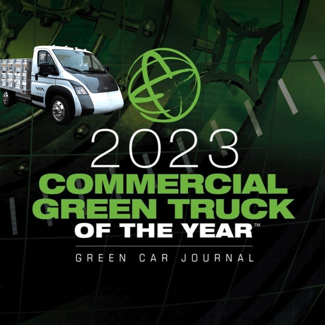 Thanks for the recognition, Green Car Journal! For more information about our industry-leading #ElectricWorkTrucks, visit viamotors.com/news-events/vi…