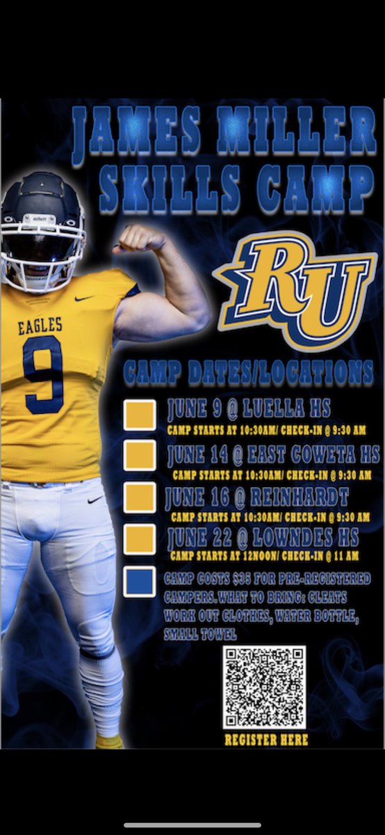 2024!! Lock In and take advantage of your opportunities! If you come to one our camps and do a great job you will get and offer !🦅💯 
#paytheprice let’s get it!!