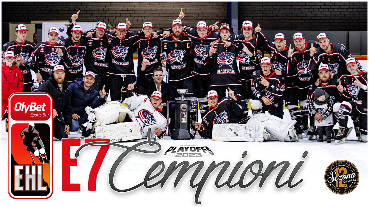 Pirmais un vienīgais "comeback" starp visām 12. sezonas finālsērijām - ✅;

Vienīgie 12. sezonas Game 7 uzvarētāji - ✅;
￼
2022./2023. gada EHL E7 divīzijas čempioni - KOLOMBUSAS BLUE JA.. tfu, DOBELES HK Black Magic!