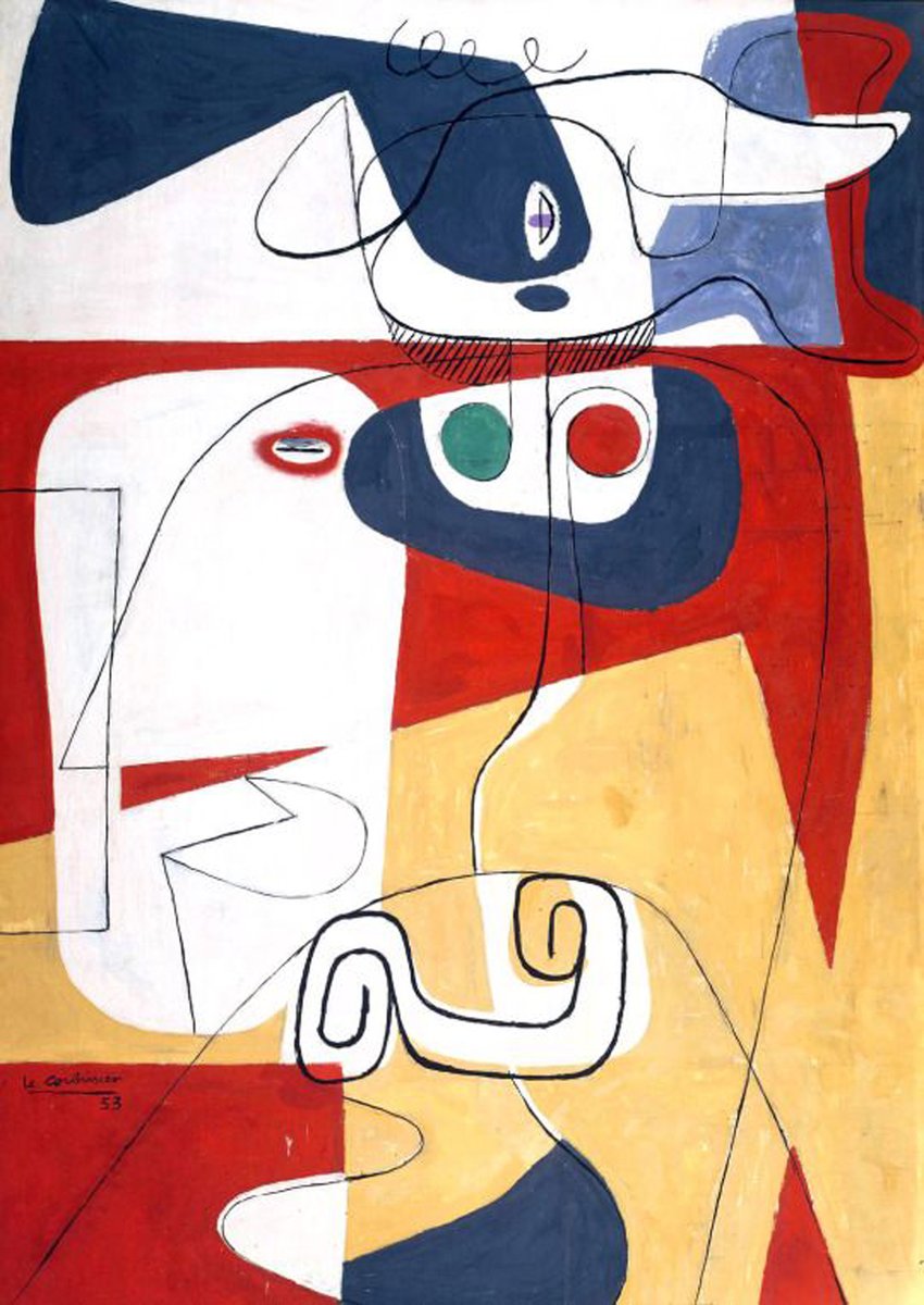 BellyRash's tweet photo. Taureau III (Bull III) - Le Corbusier https://t.co/o9Bl1sbB42