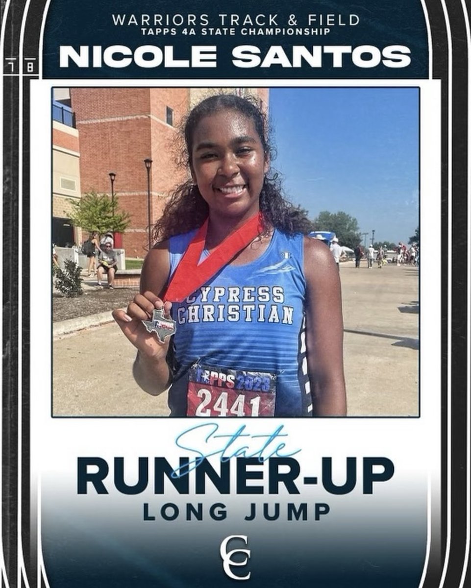 CyChristian's tweet image. State Runners-Up! Way to go, Warriors!
#OneHeart #TheWarriorWay #BeTheException #CyChristian #CCSWarriors