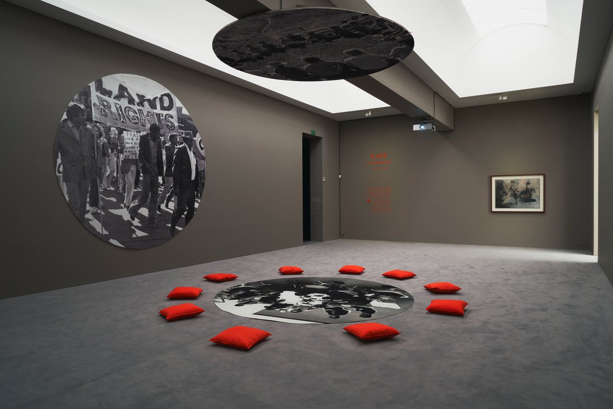 John Latham’s ‘Untitled’ (1956) is currently on show at <a href="/SMAKGent/">S.M.A.K.</a>, Belgium 🖼️

On loan from #theDavidandIndrėRobertsCollection, the work is part of 'Healing The Museum', the first mid-career retrospective dedicated to <a href="/NDIRITUGRACE/">Grace Ndiritu</a>’s diverse artistic practice.