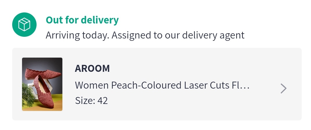 Saaaahiil_'s tweet image. Hey @MyntraSupport, I received my order today but your app still shows "out for delivery". I want to return the product due to size and fitting issues. Can you please provide an immediate resolution to this problem? #Myntra #OrderIssue #ReturnRequest