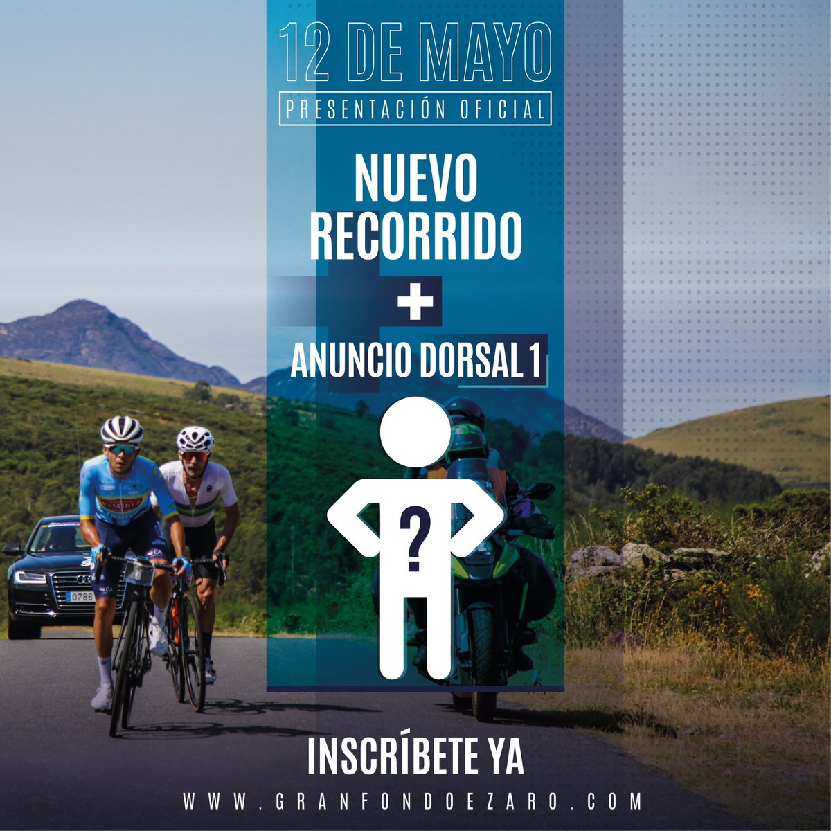 Este viernes… desvelamos nuevo recorrido!!

Y no será la única novedad que tenemos para vosotros 🔍

Recordad que las inscripciones están abiertas en: granfondoezaro.com