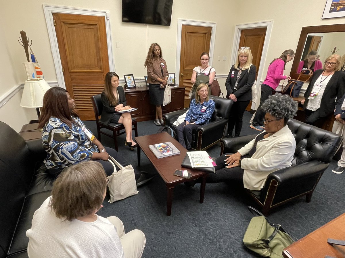 At NBCC, we want to end breast cancer. Our Virginia advocates met with <a href="/RepMcClellan/">Congresswoman Jennifer McClellan</a>’s office on #LobbyDay to discuss our legislative priorities. #NBCContheHill