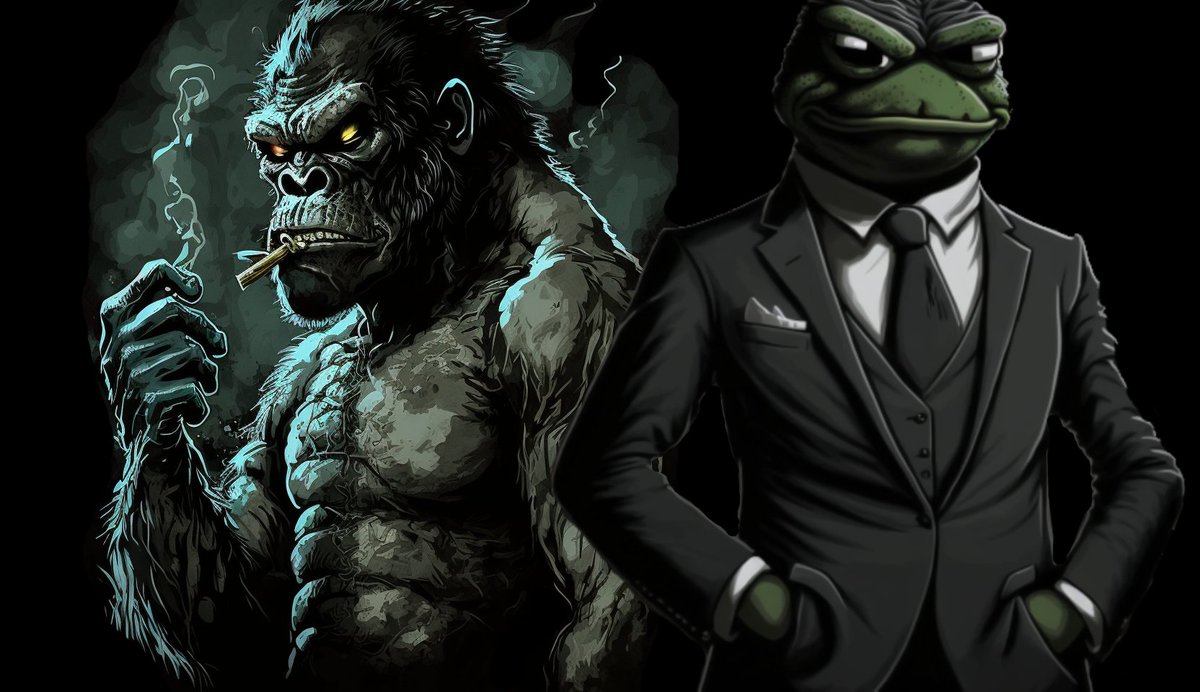 apes and frogs party together, and tonight, you're partying on us 

250M $PEPE GIVEAWAY (Five 50M Winners)
10 Death Ape Deathlist Spots 💀

To Enter: 
- Follow <a href="/deathapes/">death apes</a> 
- Like &amp; RT
- Tag your favorite dead nft collection  

Ends in 48 Hours ⏲️