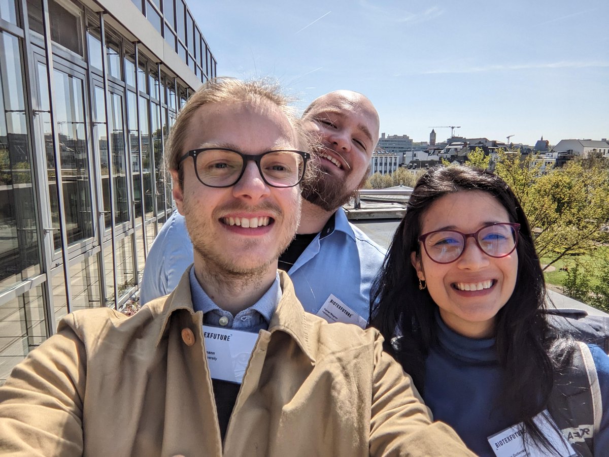 eggroup_lmu's tweet photo. Thank you #Biotexfuture for having us &amp; the innovation spaces #BlaueBioökonomie, #BioBall &amp; #NewFoodSystems at the MemberDay in Aachen!

We had a great time exchanging experiences with project partners and presenting our results on #innovation collaboration! https://t.co/agpNY8due5