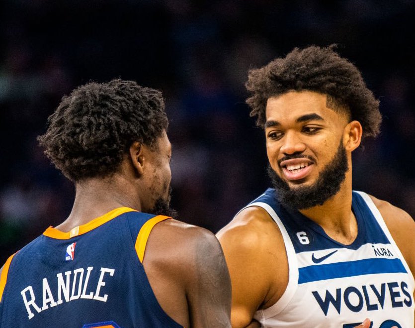 TheDunkCentral's tweet photo. Stephen A. Smith says the Knicks should trade Julius Randle 

“I'd rather have Karl-Anthony Towns than Julius Randle.” https://t.co/e4ycCPpwae