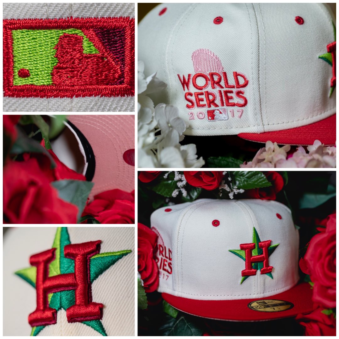 The Rose - just in time for Mother’s Day - has blossomed at <a href="/EightOneShop/">Eight One</a>.  The goal was to create a clean, versatile cap that would look just about perfect with a lovely bouquet of flowers for Mom 🌹

…and would it kill you to give your mom a call once in awhile? 😀

#astros