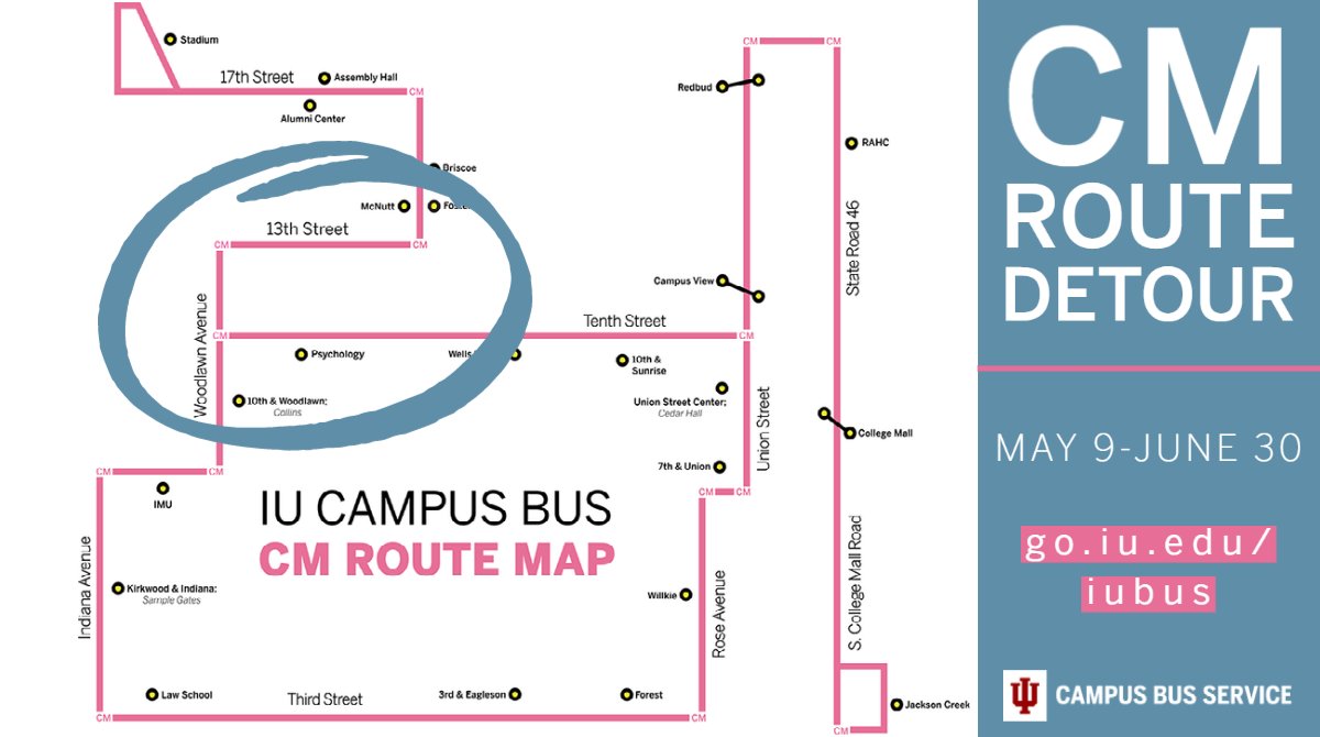 IU Campus Bus tweet media