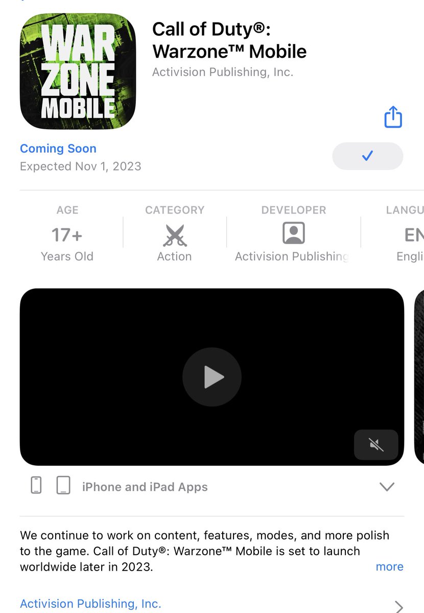 Warzone Mobile Expected Date Delayed in App Store until November 1st :  r/WarzoneMobile