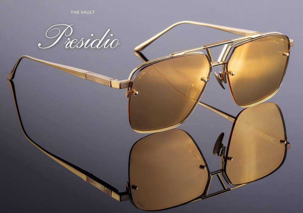 Introducing a Limited Edition release of the iconic Presidio in 24k gold that features seamless 24k gold mirrored lenses with a patented technology that contains authentic 24k gold in the mirror coating for an unrivaled vibrancy. Only 10 pairs of these p… instagr.am/p/CsBvk5fLlKs/