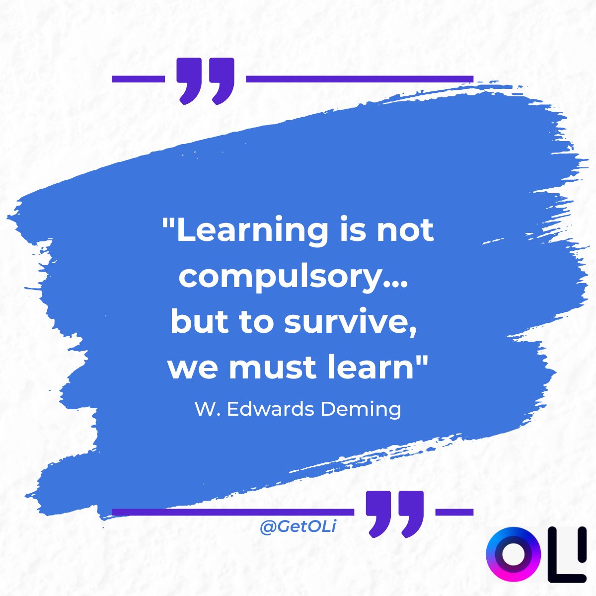 GetOLi_ai's tweet photo. If you’re ready to rethink how your company views learning and training, #GetOLi! https://t.co/NmyUYUClzo