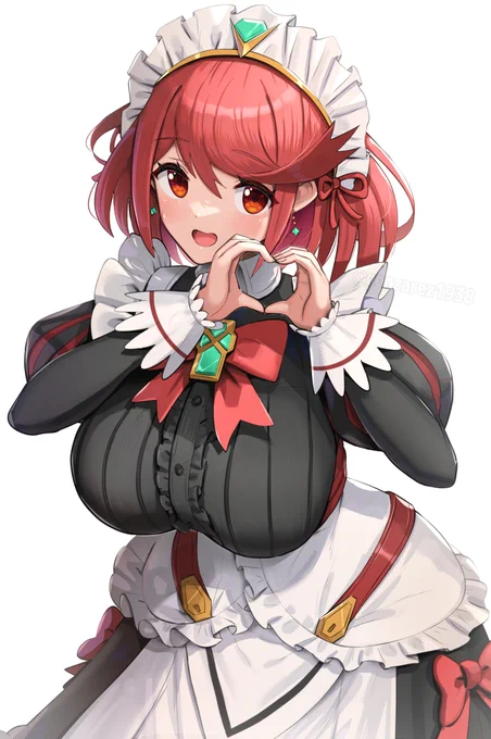 メイドの日ホムラちゃん #XenobladeChronicles2
